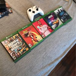 Selling Xbox Controller And Video Games