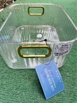 Multipurpose storage bin