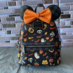 NEW DISNEY PARKS LOUNGEFLY HALLOWEEN BACKPACK EXCLUSIVE EDITION 