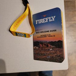 2022 Firefly Vip Wristband 