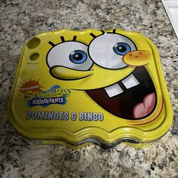 SpongeBob SquarePants dominoes and bingo game