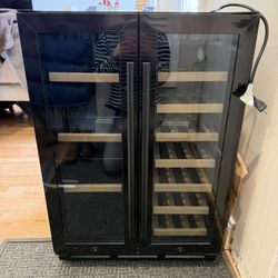EUHOMY 24inch Beer Or Wine Cooler Fridge (or Mini Fridge)