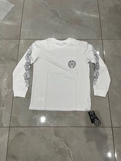 Chrome Hearts White Long Sleeve T-Shirt