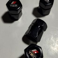 Set Of 4 New Wheel Tire Caps Air Valve Stem Cover For Toyota 