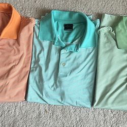 Various Colored Polos. Men’s Large