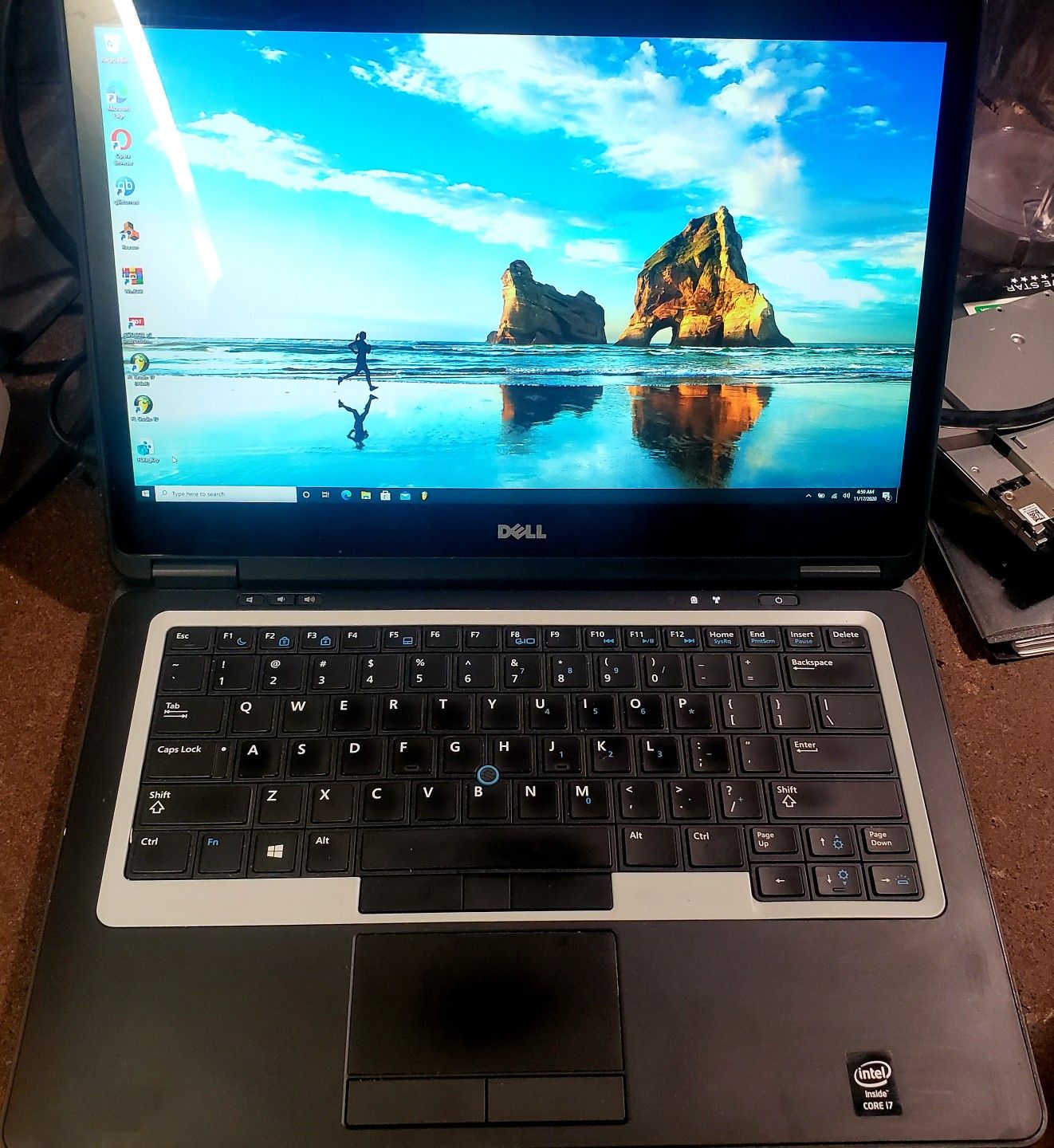 Dell i7 portable recording studio