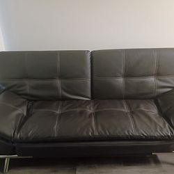 Leather Futon 