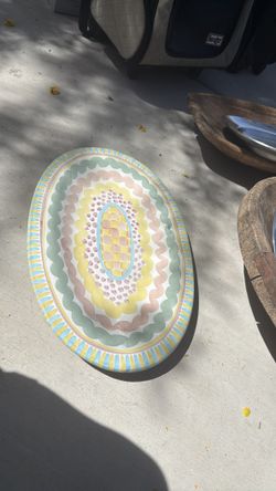 Mackenzie Childs Vintage Plate