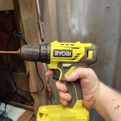 Three Ryobi Drills
