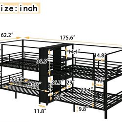 Four Full Over Full Beds