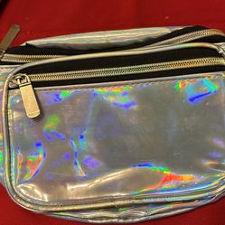 Silver Fanny Pack / Waist Bag