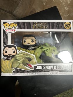 Game Of Thrones Jon Snow & Rhaegal Funko Pop 