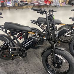 Solebike Retro Style E Bike SR22 Max 1200W X2 /48V