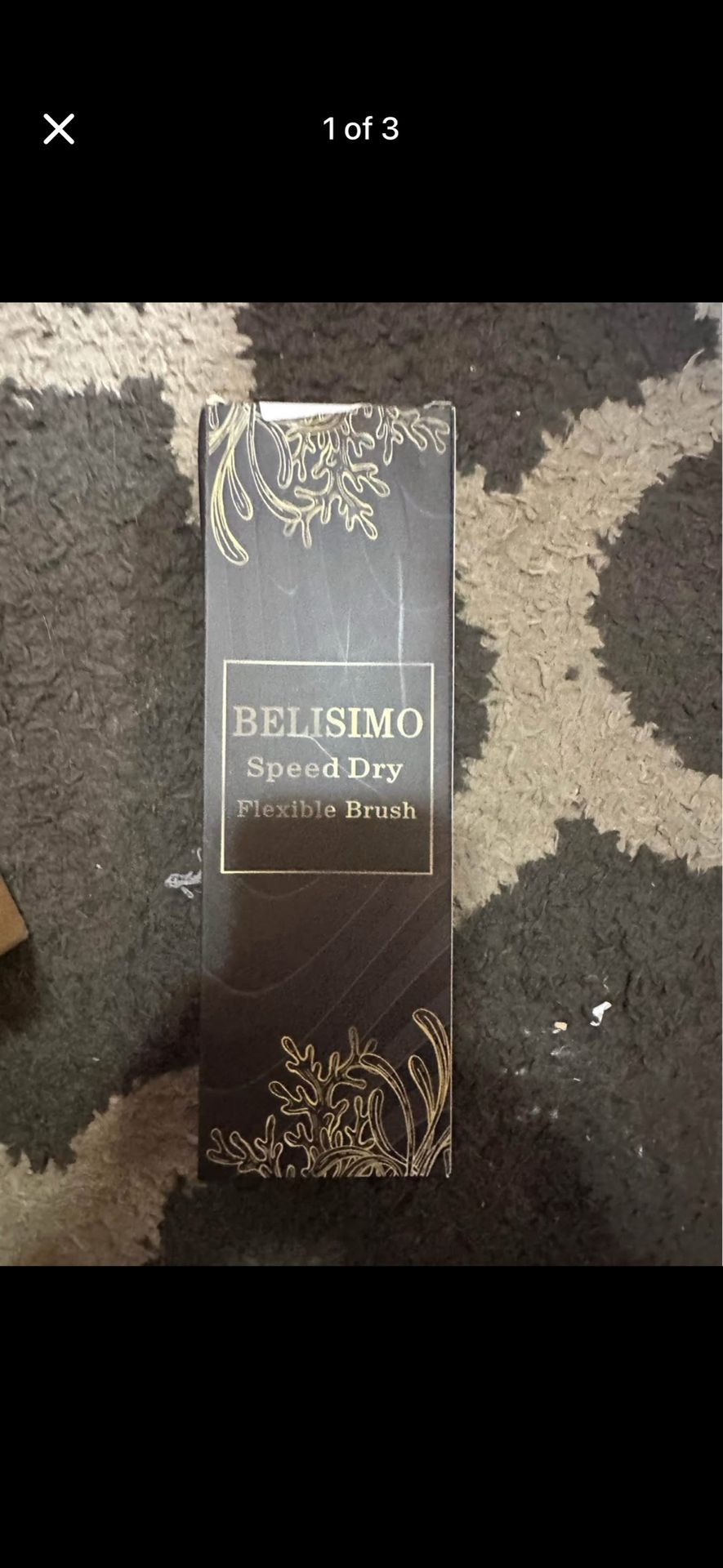 Belisimo Speed Dry Flexible Mermaid Tail Hair Brush