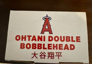 Shohei Ohtani Double Bobblehead LA Angels