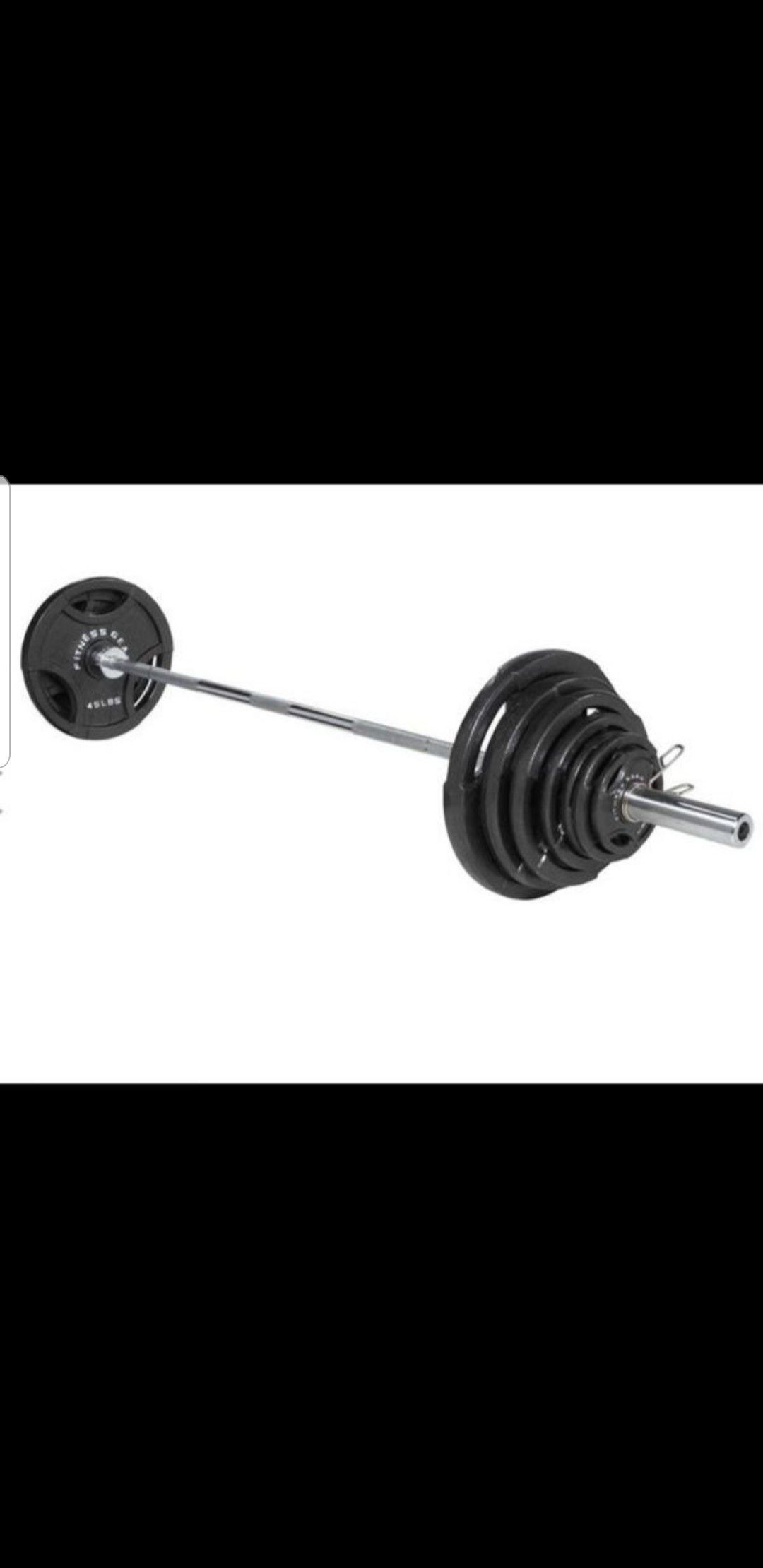 300 lb Olympic weights set