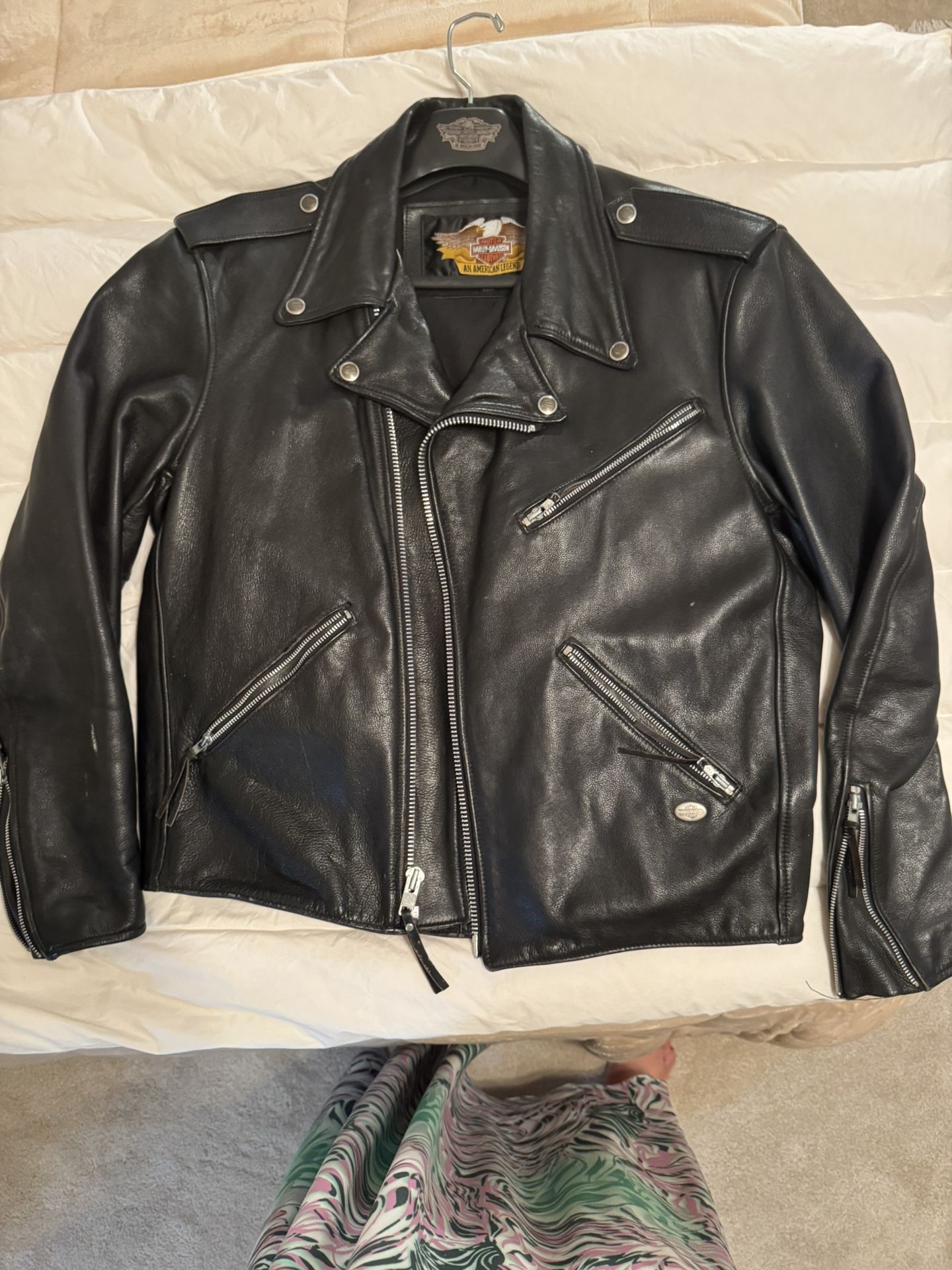 Vintage Harley Davidson Leather Men’s Jacket