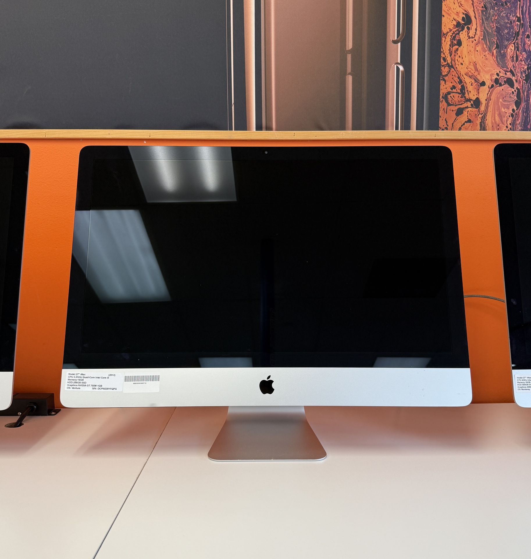 iMac 27 Intel Core i5*256GB SSD*16GB RAM