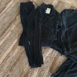 Nike velour track suits
