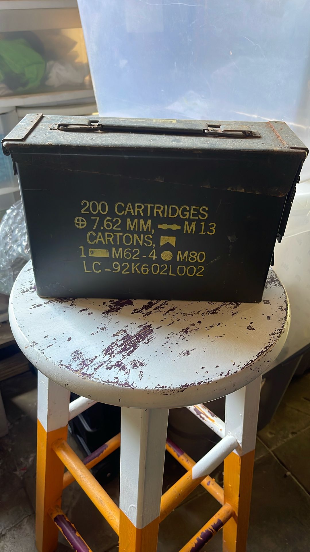 US Military Ammo Box