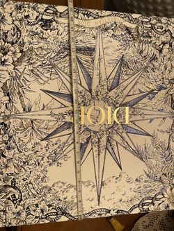 Dior Empty Box And Shopping Bag