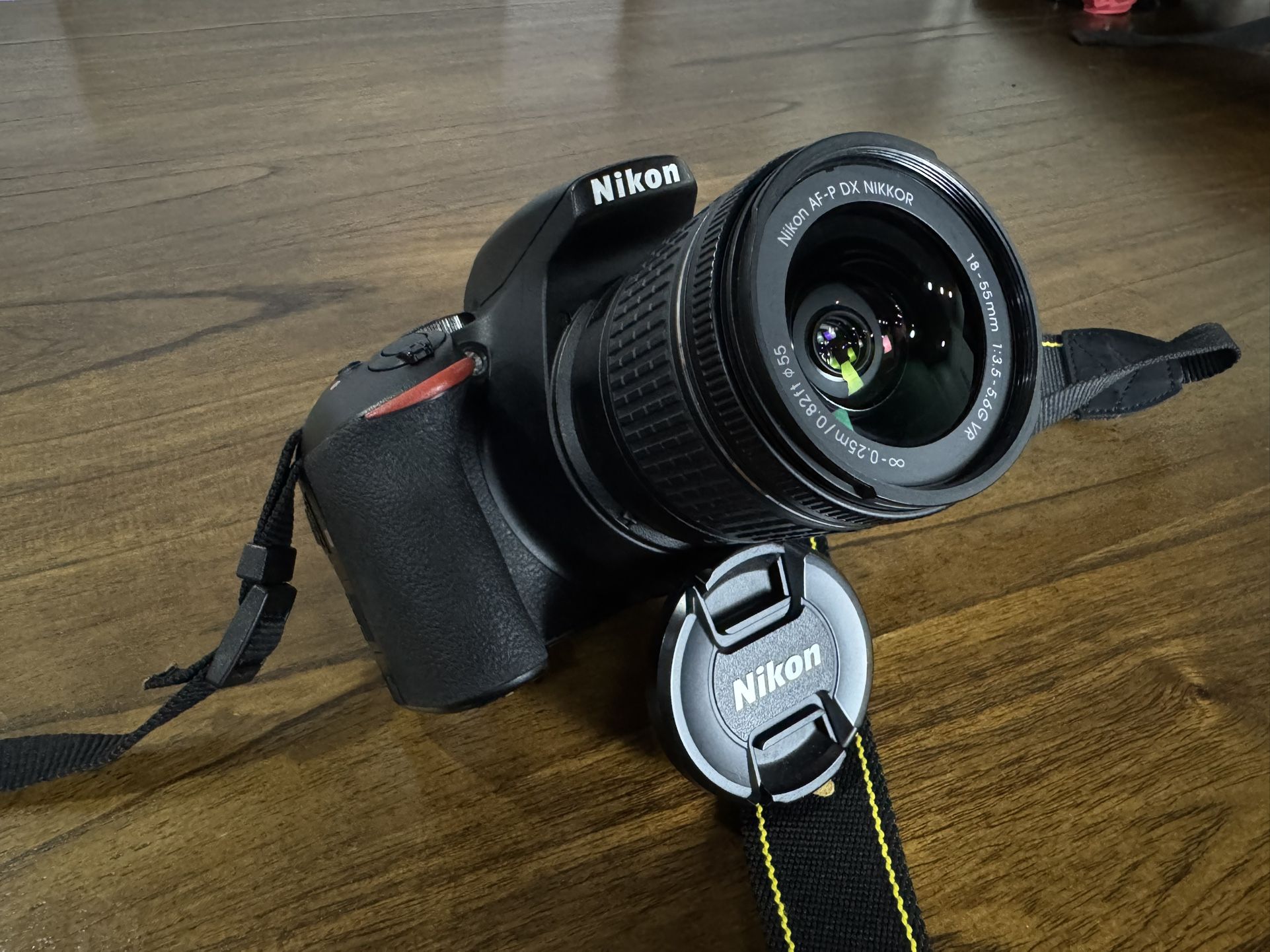 Nikon D5600 AF-P DX NIKKOR 18-55mm f/3.5-5.6G VR lens