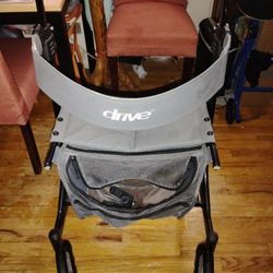 Drive Black& Gray Nitro Walker Rollator 