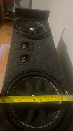 Kicker Dual 10in Subwoofer Enclosure Box