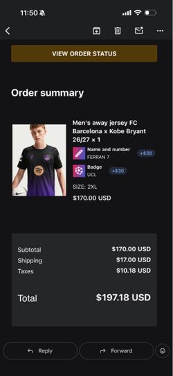 Barcelona 26/27 2nd Kit