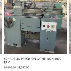Bunch Of Lathes, Mils And Cncs