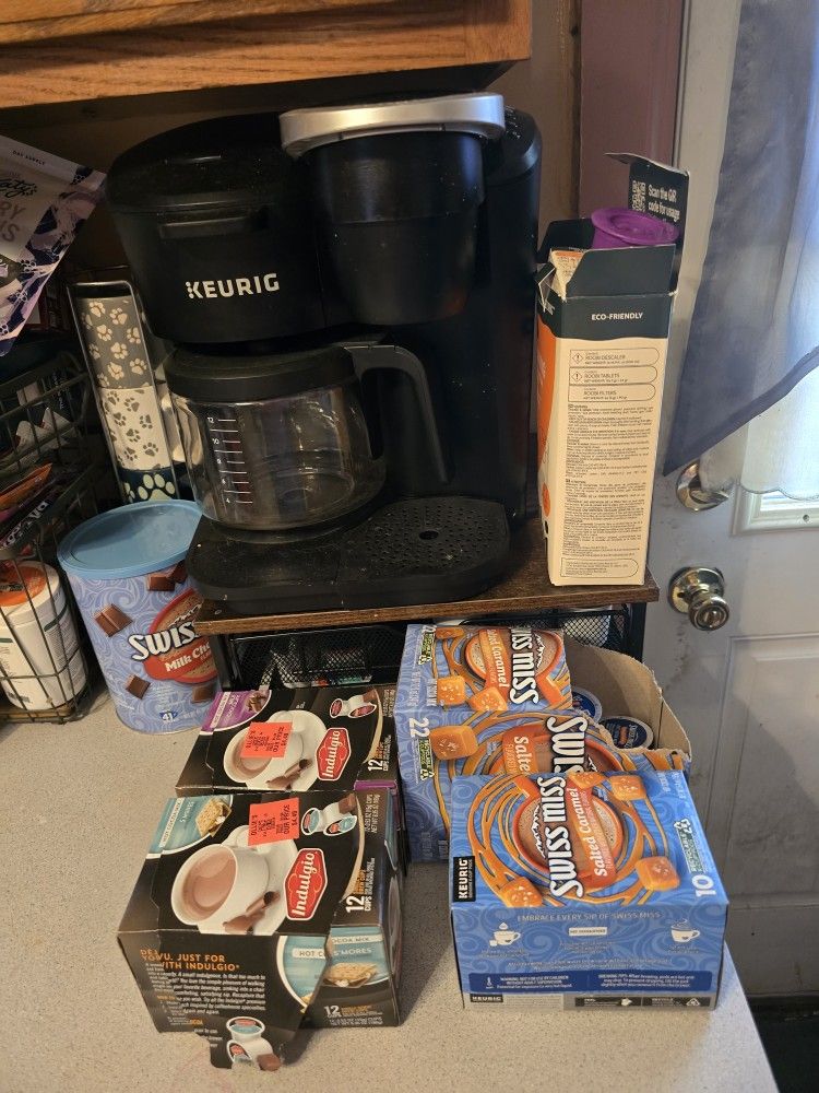Keurig duo and pod Storage drawer. 