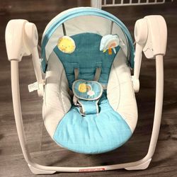 Portable baby swing