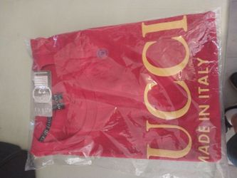 Gucci & Armani shirts.