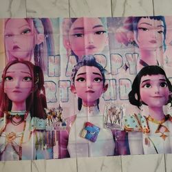 Kpop Demon Hunter Birthday Party Decorations 