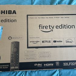 Toshiba firetv edition 32in LED TV 720p  Brand New! 