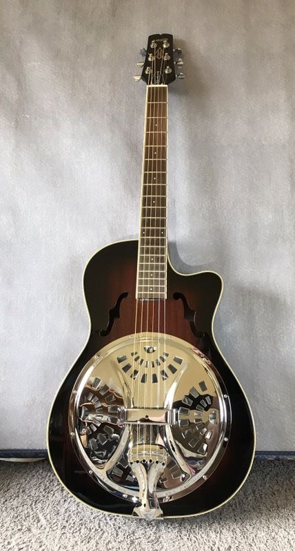 Wechter RS-6610FC Round Neck Resonator Vintage Burst