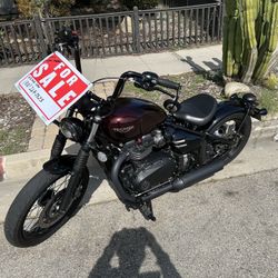 2017 Triumph Custom Bobber 