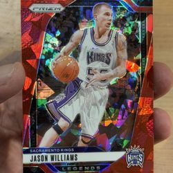 Jason Williams Prizm Red Ice Prizm 