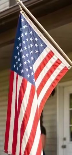VTG,🇺🇸 USA FLAG//PERMA-NYL : ..Made in USA 🇺🇸 Certified..