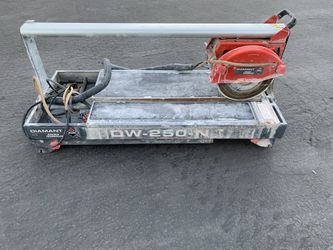 Rubi Diamant DW-250-LPS Tile Saw 