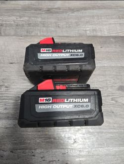 MILWAUKEE M18 XC6.0 GOOD CONDITION