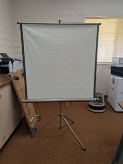 Old School Projection Screen