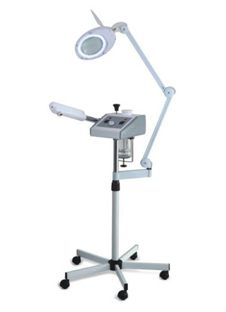 Venus 2 in 1 Facial Steamer LED Magnifying lamp combo for Salon and Spa