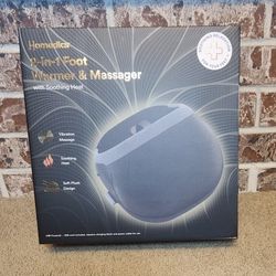 New Homedics 2-in-1 foot Warmer & Massager