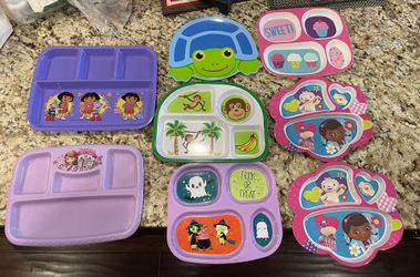 Kids’ Plates (Plastic and Melanine)