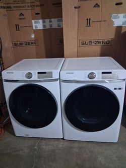 Samsung Electric Washer And Dryer