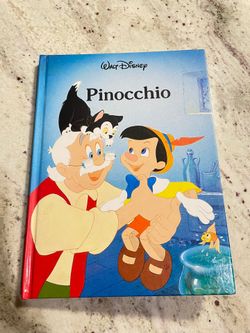 Walt Disney Pinocchio Children's Book Twin Books Gallery Books