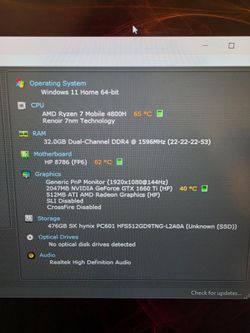 HP Omen 15 Laptop