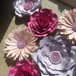 Flores De Papel Para Decoracion