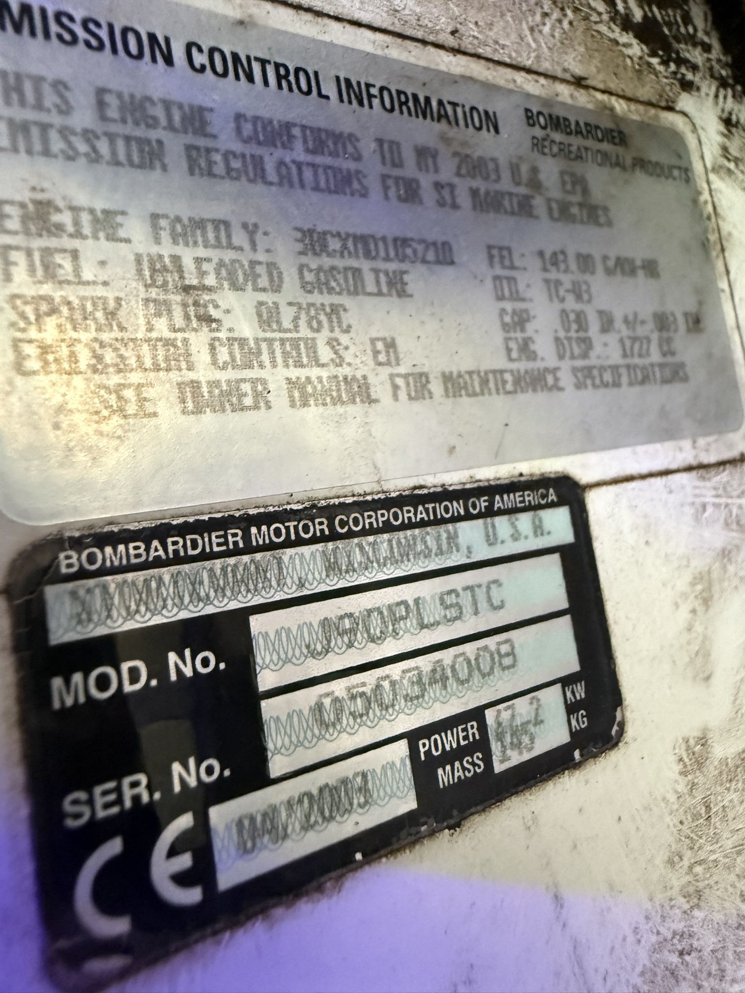 2004 Johnson 90HP v4